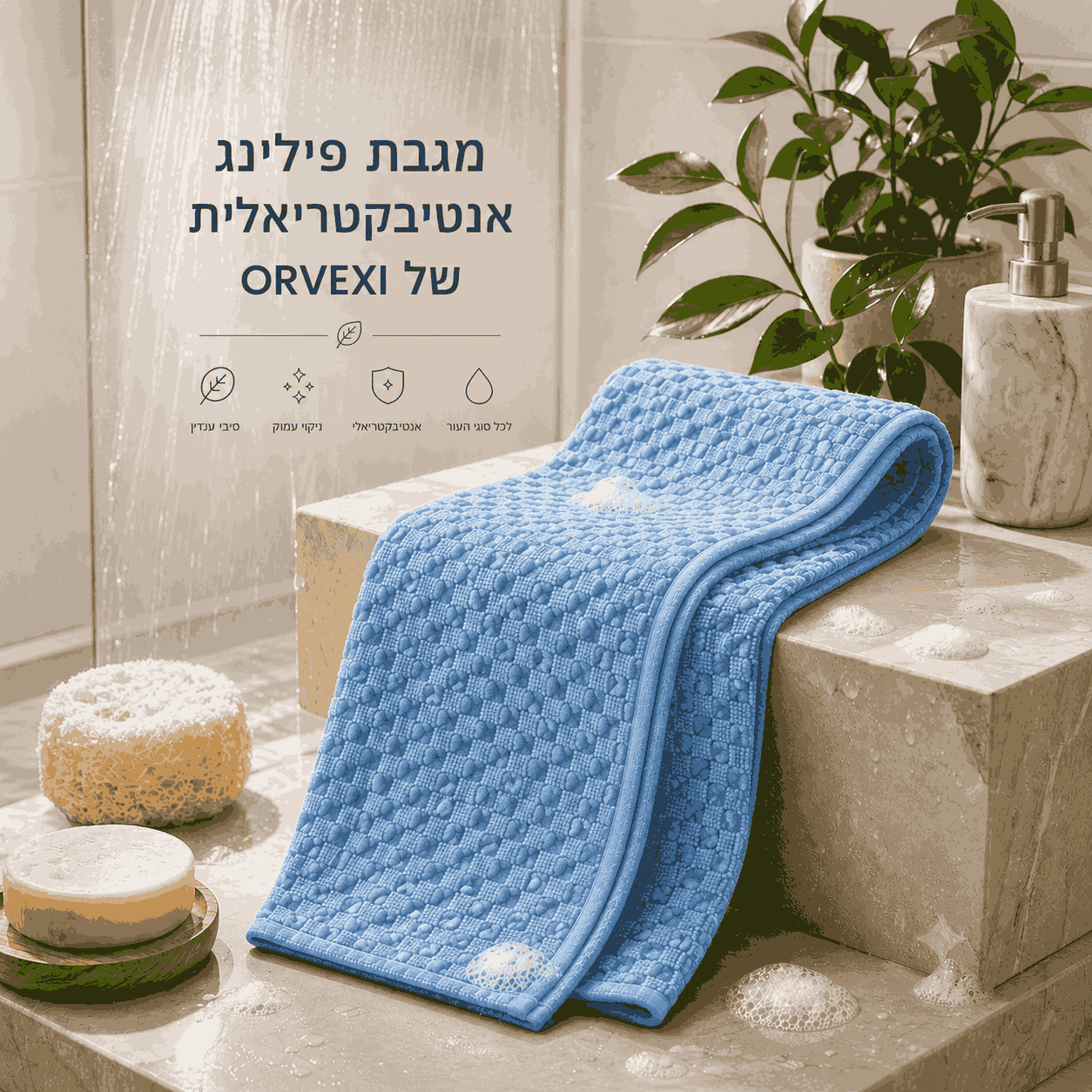 מגבת פילינג מבית orvexi