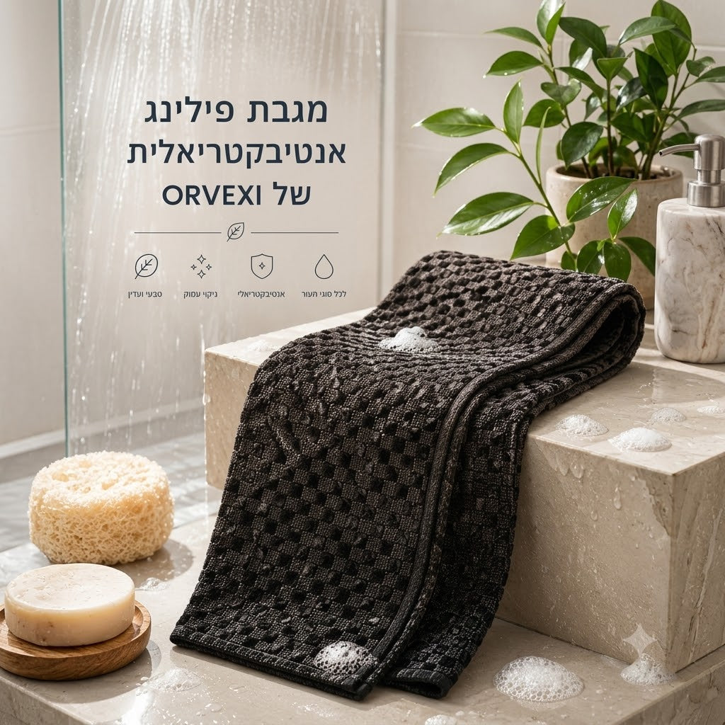 מגבת פילינג מבית orvexi